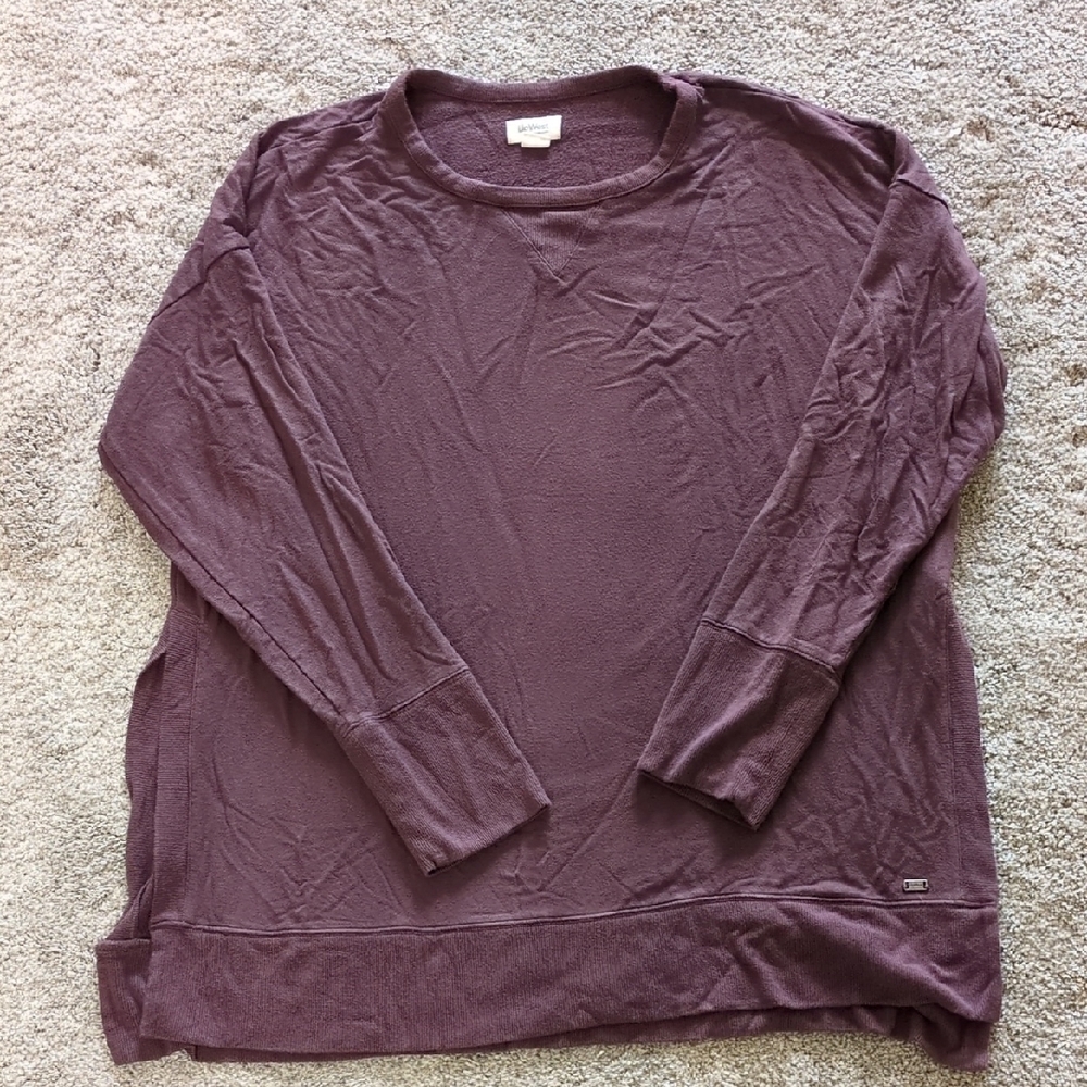 UpWest Super Soft Tunic Purple Size Large